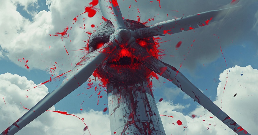 19.1.2024 Veterné elektrárne zohrievajú noci a poškodzujú vegetáciu